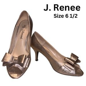 J.Renee Pump - size 6.5 - Pewter
